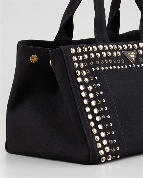 prada studded bag|prada studded tote bag.